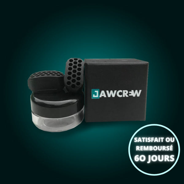 Obtenir une mâchoire carrée musclée - Gommes de musculation - JAWCREW